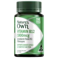 Natures Own Vitamin B12 1000mcg 150 Tablets