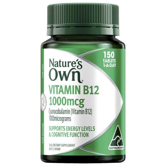 Nature's Own Vitamin B12 1000mcg 150 Tablets