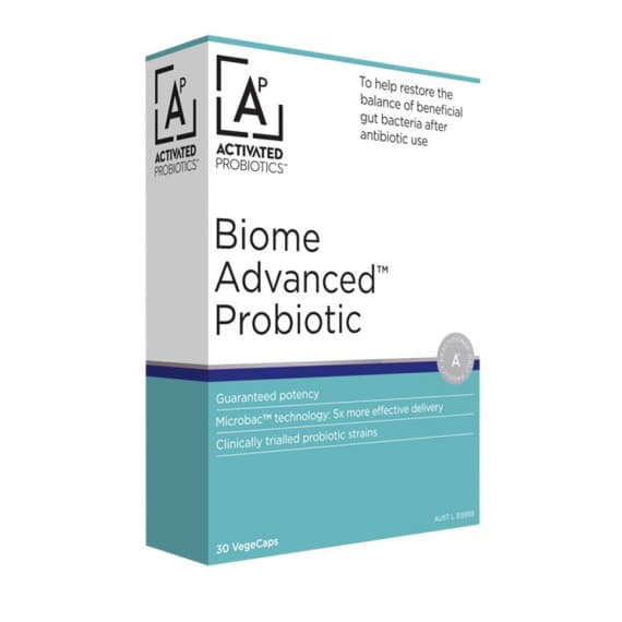 Activated Probiotics Biome Advanced Probiotic 30 Capsules