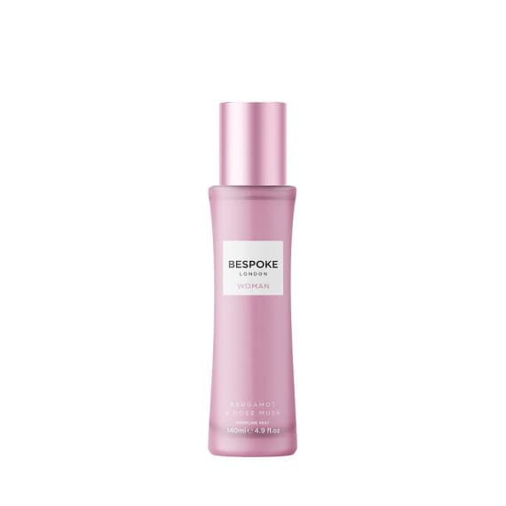 Bespoke London Woman Bergamot And Rose Musk Perfume Mist 140ml