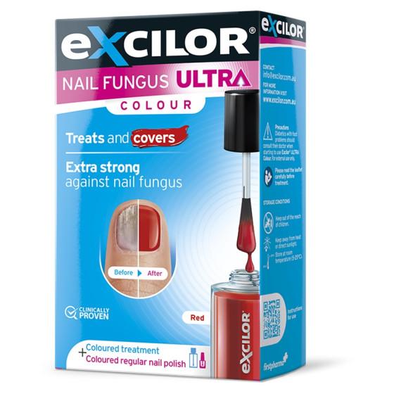 Excilor Nail Fungus Ultra Colour Red 30ml