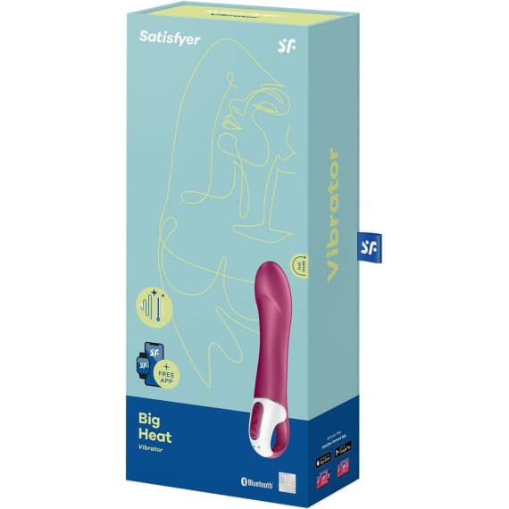 Satisfyer Big Heat Warming G-Spot Vibrator