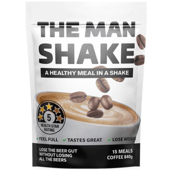 Buy The Man Shake Coffee 840g Online Pharmacy Direct AU