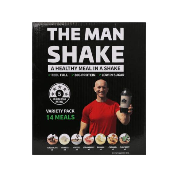 The Man Shake Variety Pack 56g