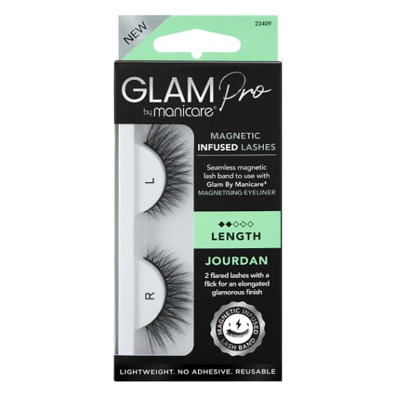Glam by Manicare Pro Magnetic Infused Lashes Jourdan for voluminous lashes – Pharmacy Direct