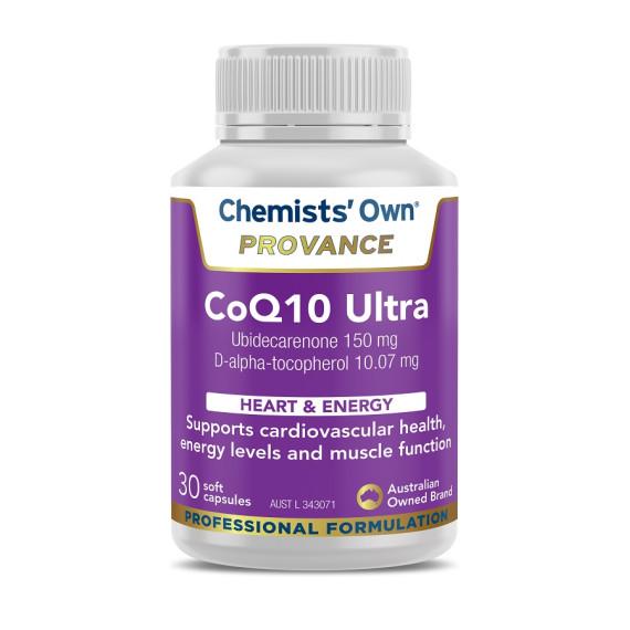 Chemists Own Provance CoQ10 Ultra 150mg 30 Capsules