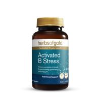 Herbs of Gold Activated B Stress 30 Tablets