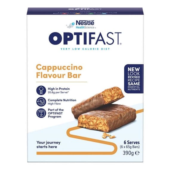 Optifast VLCD Cappuccino 65g 6 Pack