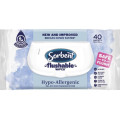 Sorbent Flushable Wipes Hypo Allergenic 40 Pack