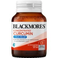 Blackmores Concentrated Curcumin plus Pain Relief 40 Tablets