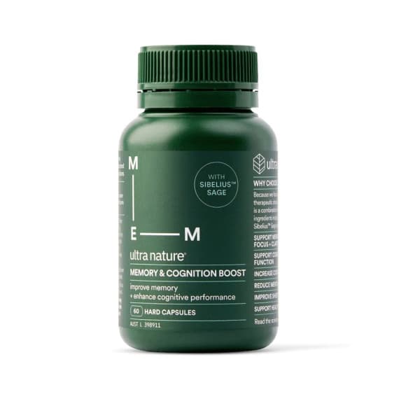 Ultra Nature Memory and Cognition 60 Capsules