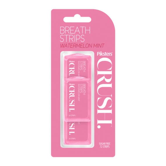 Buy Piksters Crush Breath Strips Watermelon 72 pack Online Pharmacy Direct AU