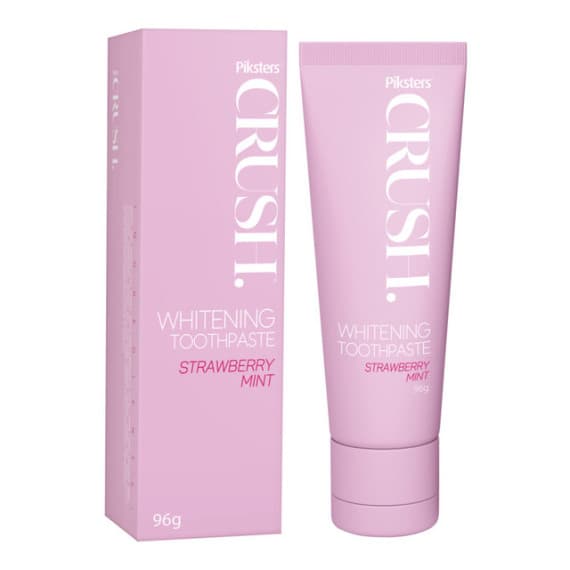 Piksters Crush Toothpaste Strawberry 96g gentle oral care – Pharmacy Direct