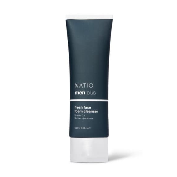 Natio Men Plus Fresh Face Foam Cleanser 100ml