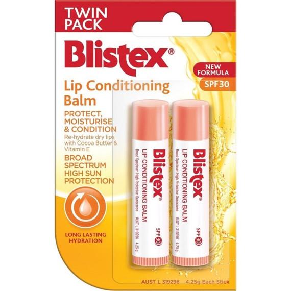 Blistex Lip Conditioning Balm SPF 30 Twin Pack