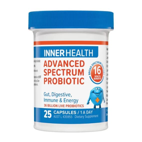 Advanced Spectrum Probiotic	25 Capsules