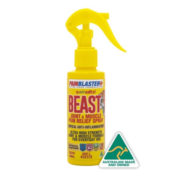 Buy Athelite Beast Joint And Muscle Pain Relief And Recovery Spray 100ml Online Pharmacy Direct AU