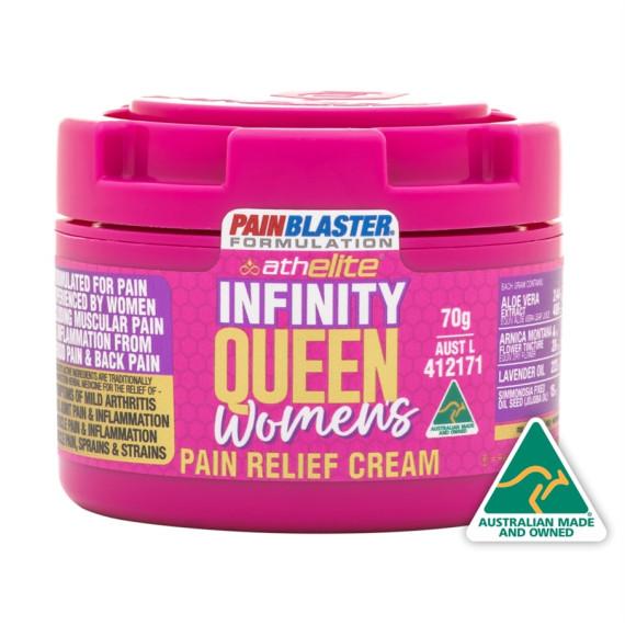 Athelite Infinity Queen Womens Pain Relief And Recovery Cream 70g
