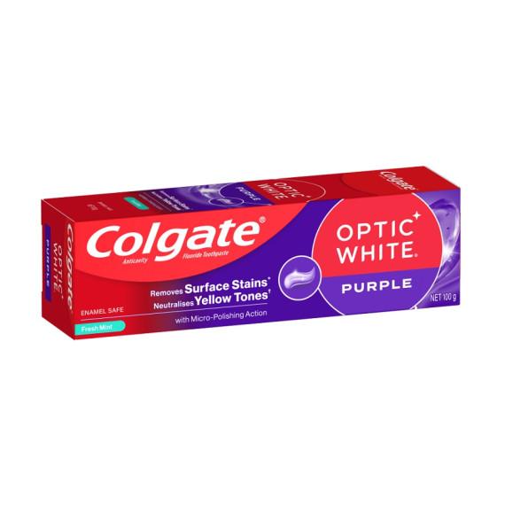 Buy Colgate Optic White Purple Toothpaste 100g Online Pharmacy Direct AU