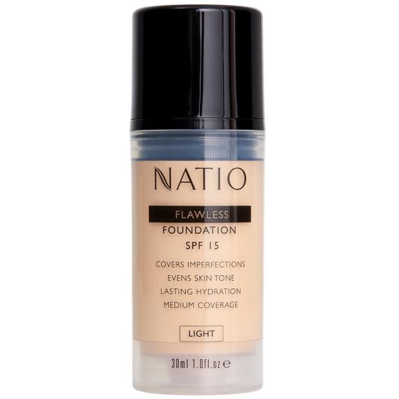 Natio Flawless Foundation SPF 15 Light