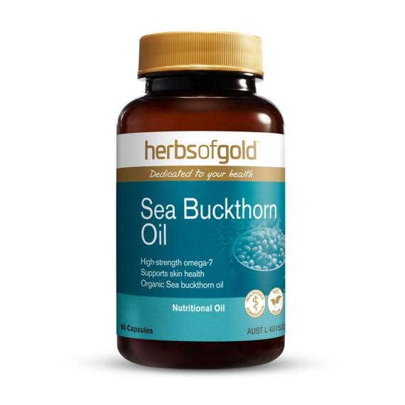 Herbs of Gold Sea Buckthorn Oil 60 Capsules