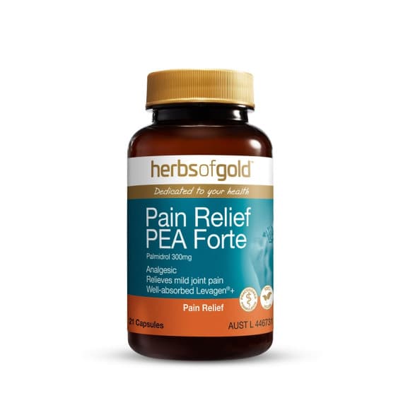 Herbs of Gold Pain Relief PEA Forte 21 Capsules