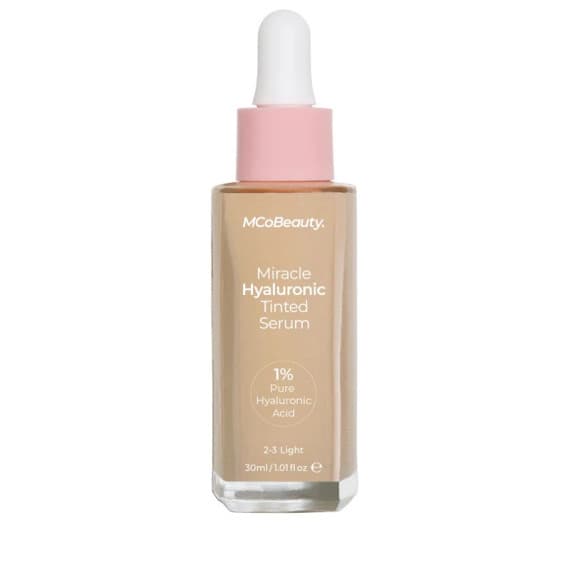 MCo Beauty Miracle Hyaluronic Tinted Serum 2 to 3 Light 30ml