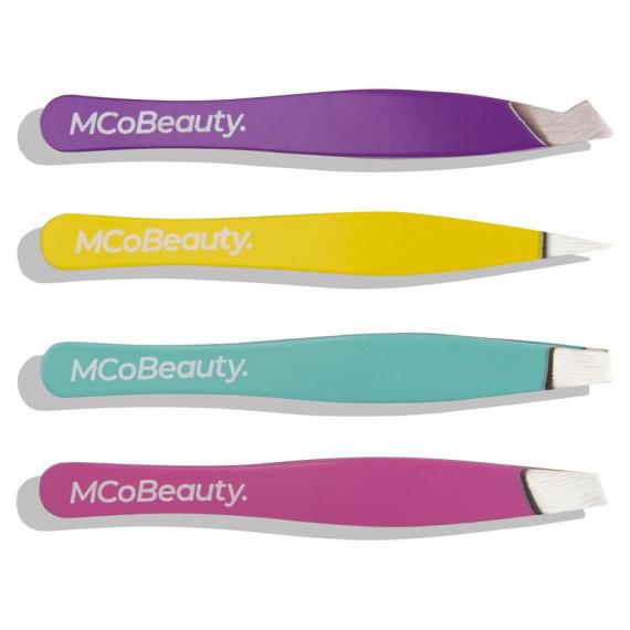 MCo Beauty Perfect Tweezers Professional 4 Pack Set