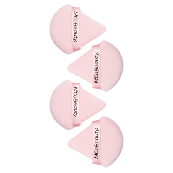 MCo Beauty Mini Makeup Setting Puffs 4 Pack