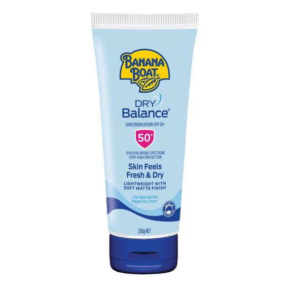 Banana Boat Dry Balance Sunscreen Lotion SPF50 Plus 200g
