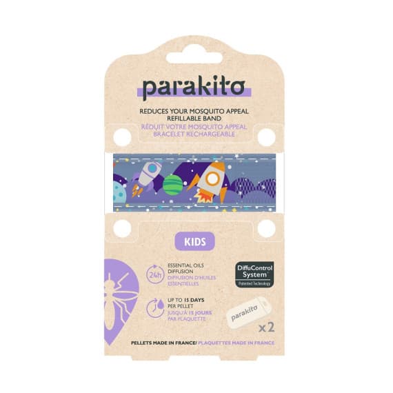 Parakito Kids Mosquito Wristband Space