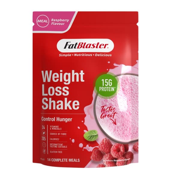 Buy Naturopathica FatBlaster Weight Loss Shake Raspberry 465g Online Pharmacy Direct AU