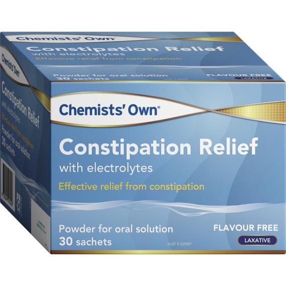 Buy Chemists Own Constipation Relief with Electrolytes Online Pharmacy Direct AU