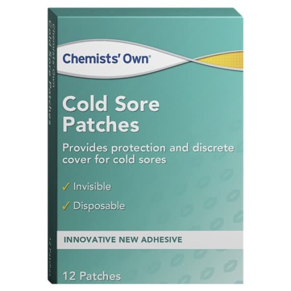 Buy Chemists Own Cold Sore 12 Patches Online Pharmacy Direct AU