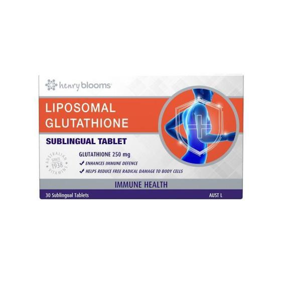 Henry Blooms Liposomal Glutathione Sublingual 30 Tablets