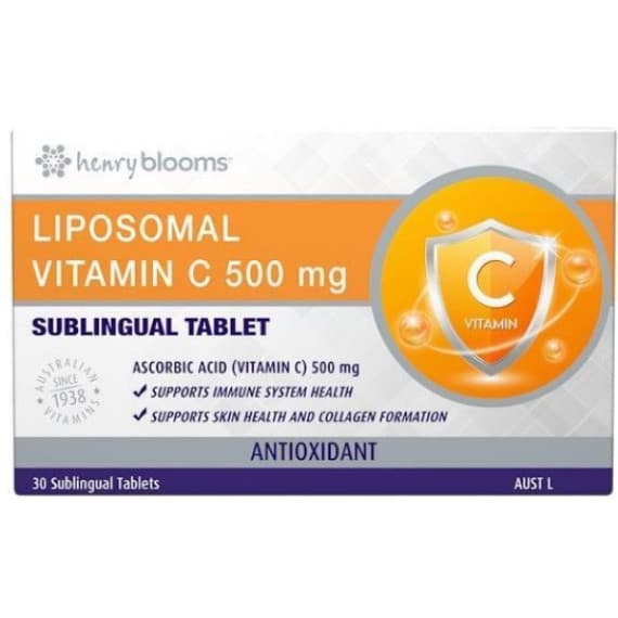 Henry Blooms Liposomal Vitamin C Sublingual 30 Tablets