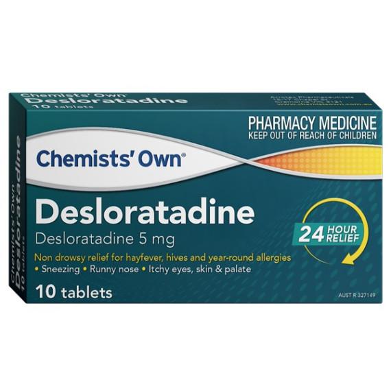 Chemists Own Desloratadine 10 Tablets