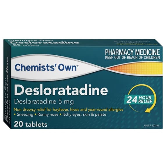 Chemists Own Desloratadine 20 Tablets