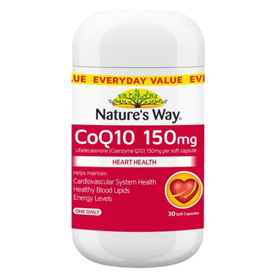 Natures Way CoQ10 150mg 30 Capsules