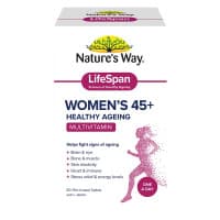 Natures Way LifeSpan Womens 45 Plus Healthy Ageing Multivitamin 60 Tablets