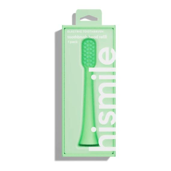 Hismile Electric Toothbrush Head Refill Green 1 Pack
