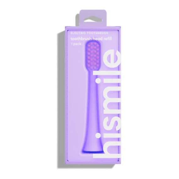 Buy Hismile Electric Toothbrush Head Refill Purple 1 Pack Online Pharmacy Direct AU
