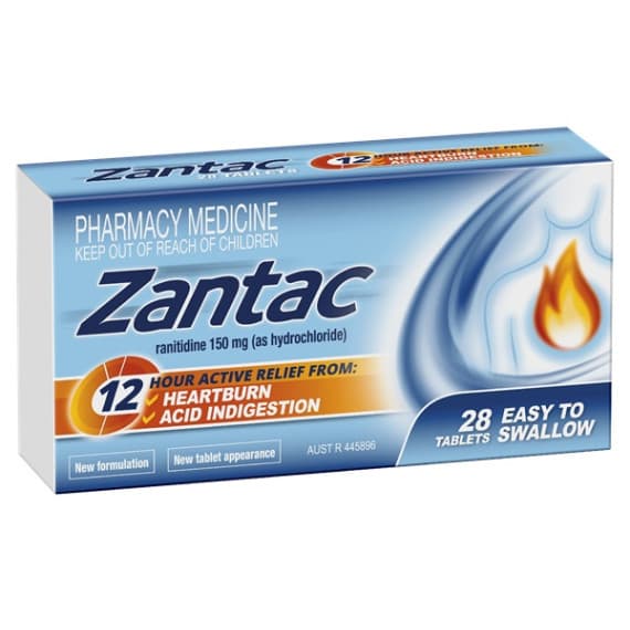 Zantac Tabs 150mg 28 Packs