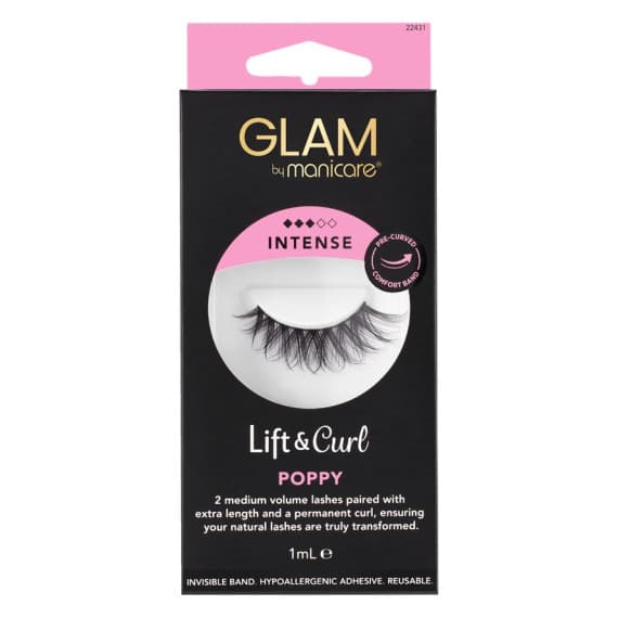 Manicare Glam Lift And Curl Poppy Intense