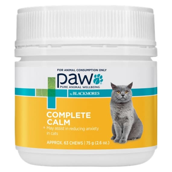 Blackmores PAW Complete Calm Multivitamins for Cats 63 Chews 75g