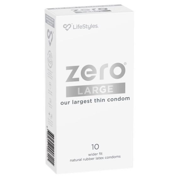 LifeStyles Zero Large Condoms 10 Packs