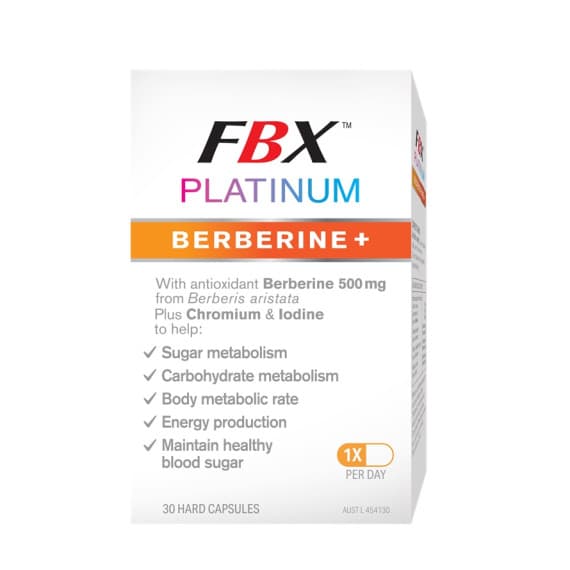 Naturopathica FBX Platinum Berberine Plus 30 Capsules