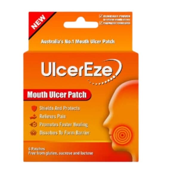 UlcerEze Mouth Ulcer Patch 6 Packs