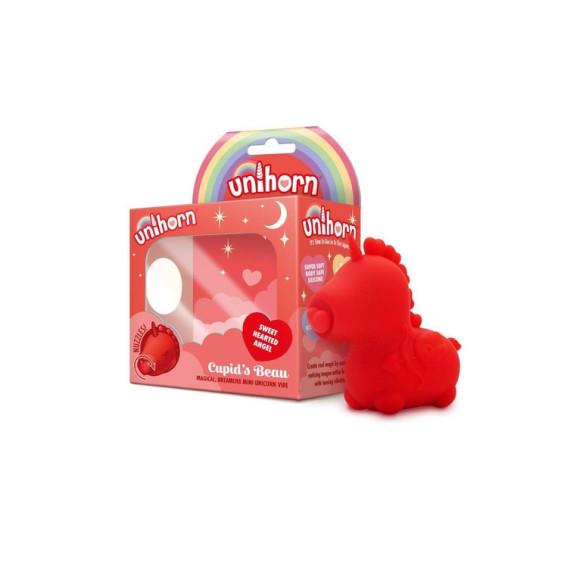 Unihorn Cupids Beau Nuzzling Nose Massager Red