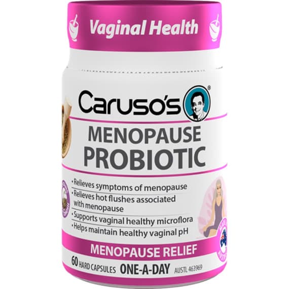 Carusos Menopause Probiotic Capsules 60